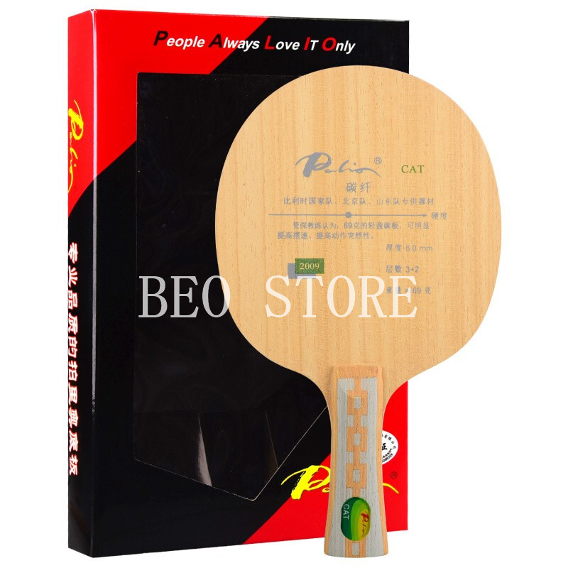 Table Tennis Review - 오리지널 Palio CAT 탁구 블레이드(경량 탄소)