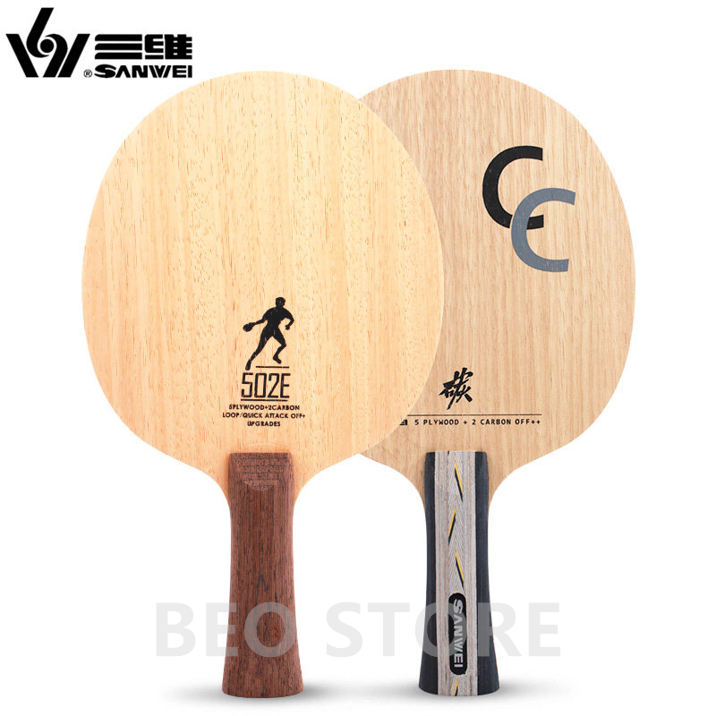 Table Tennis Review - SANWEI CC 502E 5 플라이 우드
