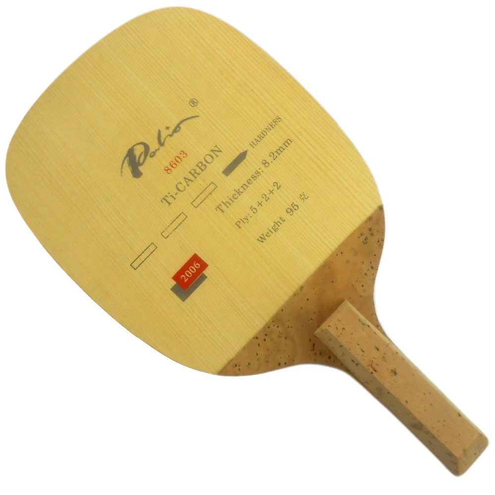Table Tennis Review - PALIO 8603 탄소 티타늄 탁구 블레이드