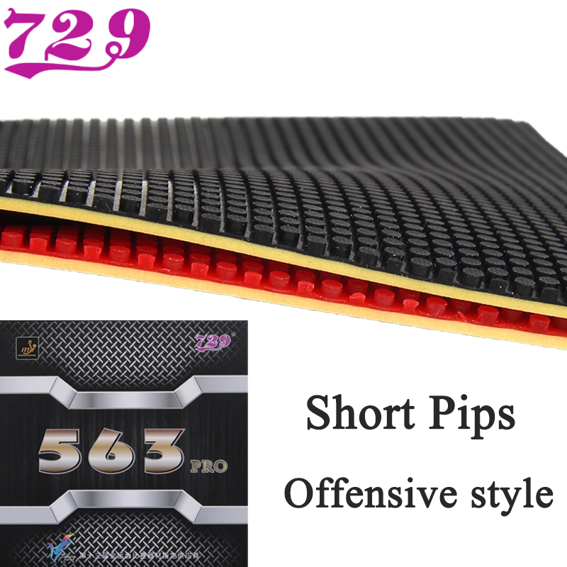 Table Tennis Rubber - 729 프렌드십 563PRO 탁구 러버 시트