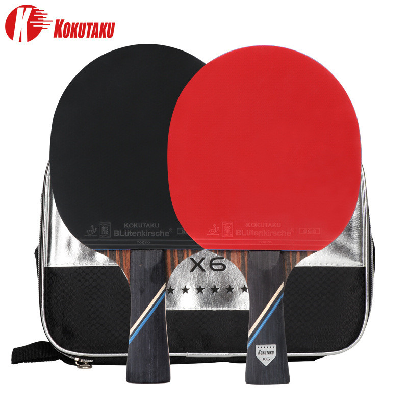 Table Tennis Kit Bag - KOKUTAKU ITTF 전문 4/5/6 스타 탁구