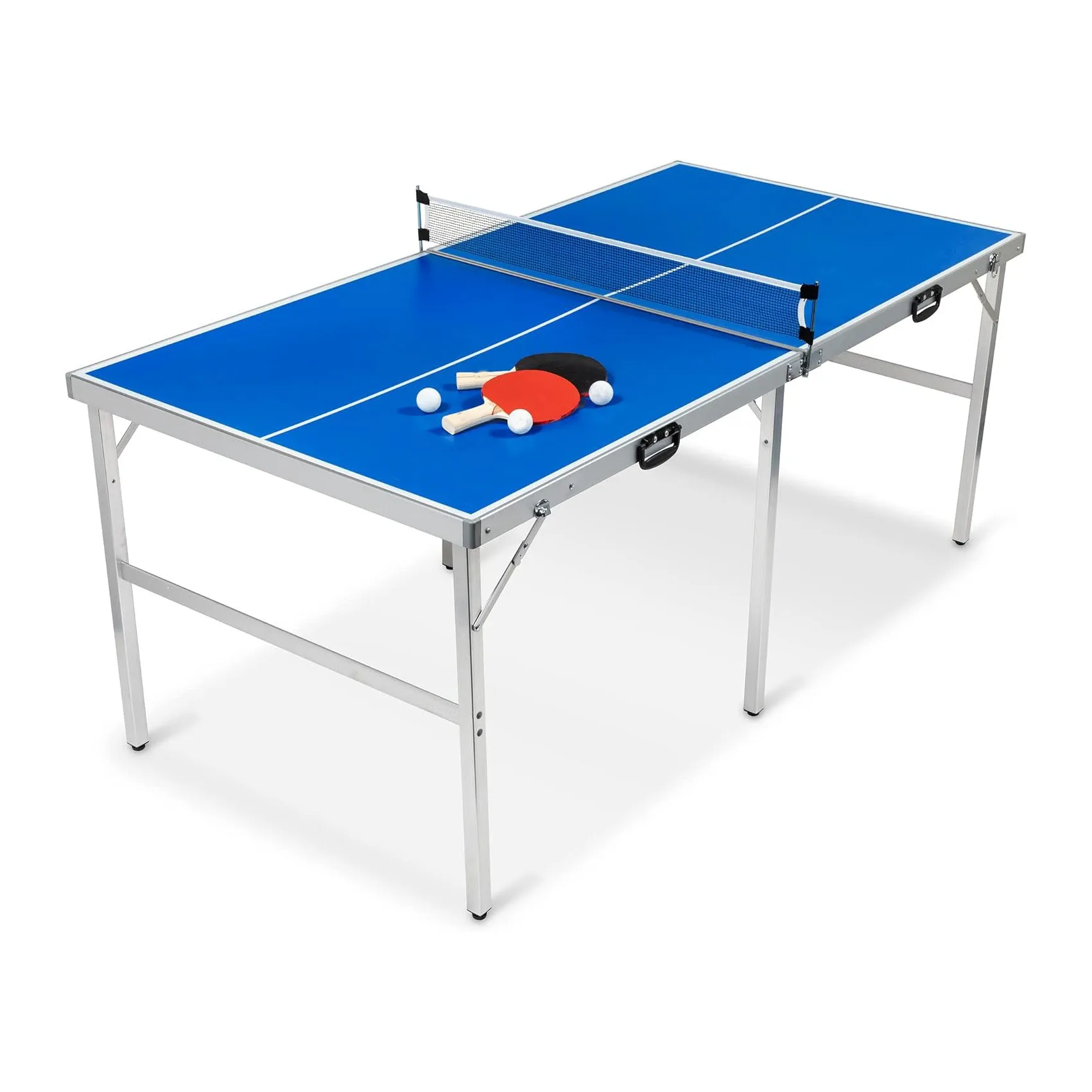 Table Tennis Net Set - 중형 탁구 게임 세트 - 실내/실외