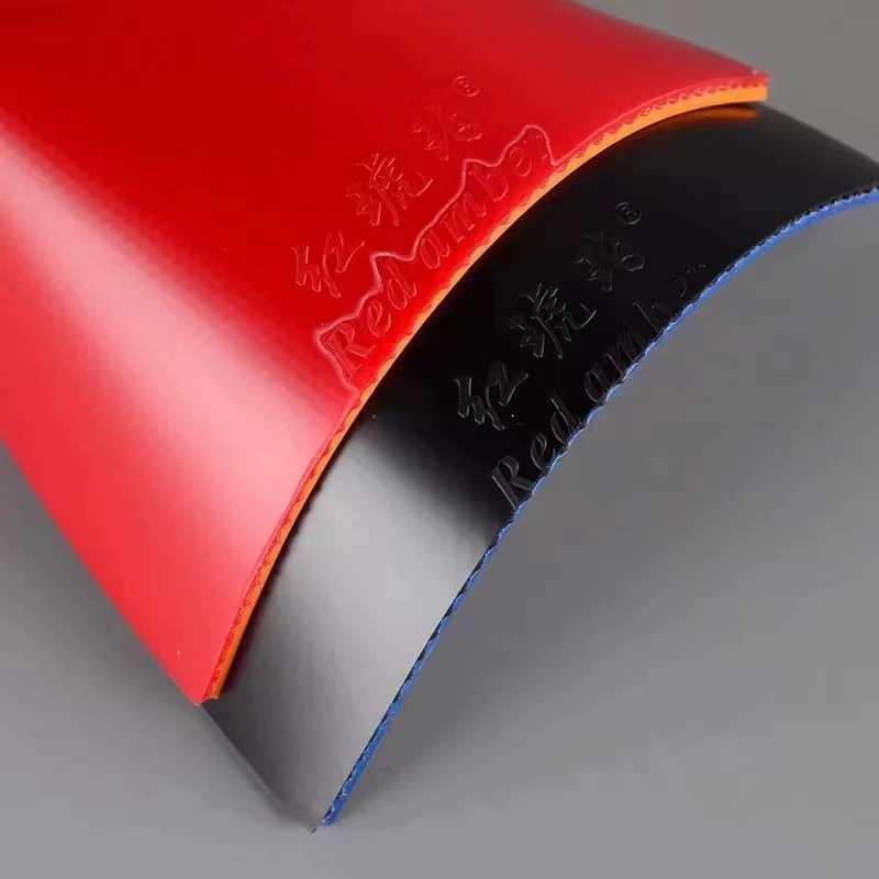 레드 앰버 스티키 탁구 러버 시트, 고탄성 핑퐁 러버, - Table Tennis Rubber 리뷰 및 가격