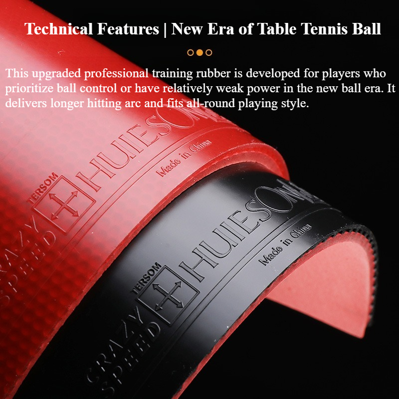 Huieson CRAZY SPEED 탁구 고무 시트 높 - Table Tennis Rubber 리뷰 및 가격