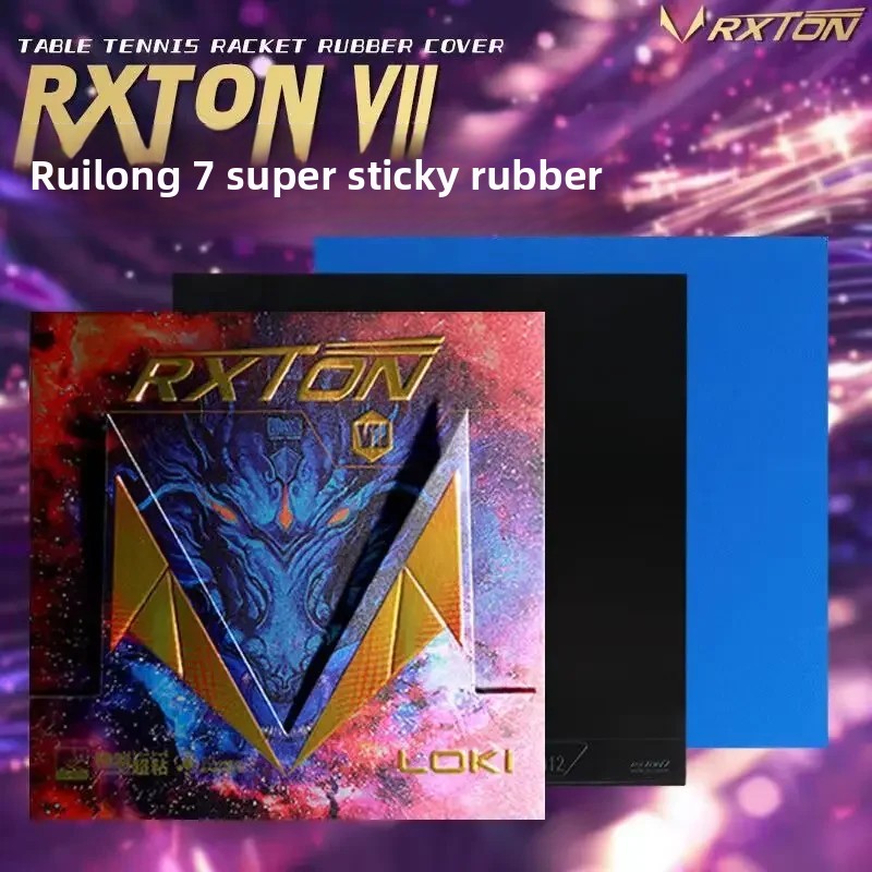 LOKI RXTON 7 탁구 고무 빠른 공격 오리지널  - Table Tennis Db Rubbers 리뷰 및 가격