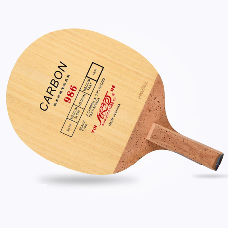 오리지널 갤럭시 Yinhe 986 탁구 블레이드 카본  - Table Tennis Viscaria 리뷰 및 가격