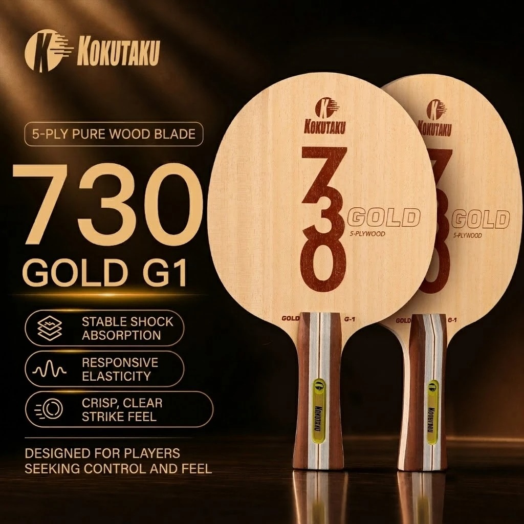 코쿠타쿠 탁구 블레이드 FL 730 G1 5겹 목재 / - Table Tennis Venue 리뷰 및 가격