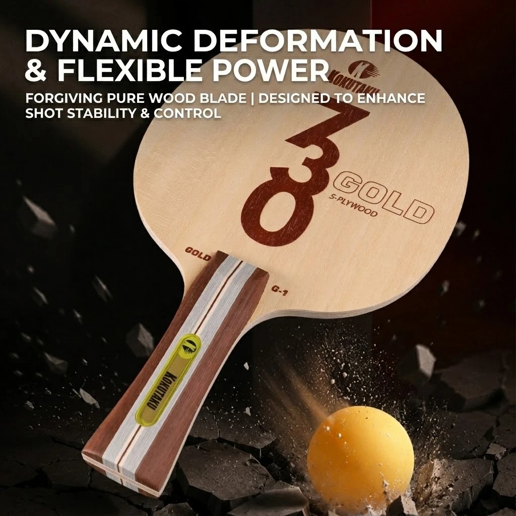코쿠타쿠 탁구 블레이드 FL 730 G1 5겹 목재 / - Table Tennis Venue 리뷰 및 가격