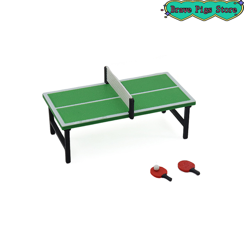 1:12 소형 탁구 라켓 모델 탁구 테이블 장식 액세서 - Table Tennis Venue 리뷰 및 가격