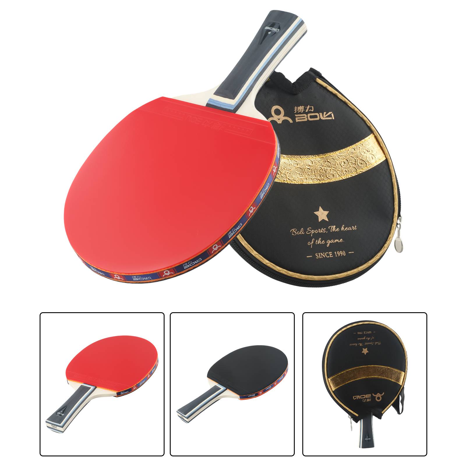 탁구 라켓, 7 플라이 우드, 긴 손잡이, 전문 탁구  - Table Tennis Kit Bag 리뷰 및 가격