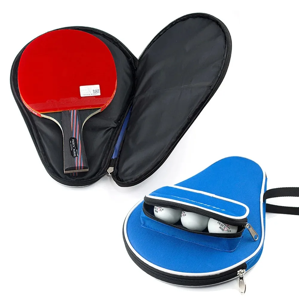 1PC 30x20cm 탁구 라켓 배트 가방 블랙/블루  - Table Tennis Kit Bag 리뷰 및 가격