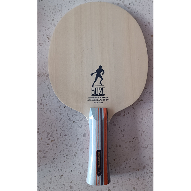 SANWEI CC 502E 5 플라이 우드 + 2 카본 - Table Tennis Review 리뷰 및 가격