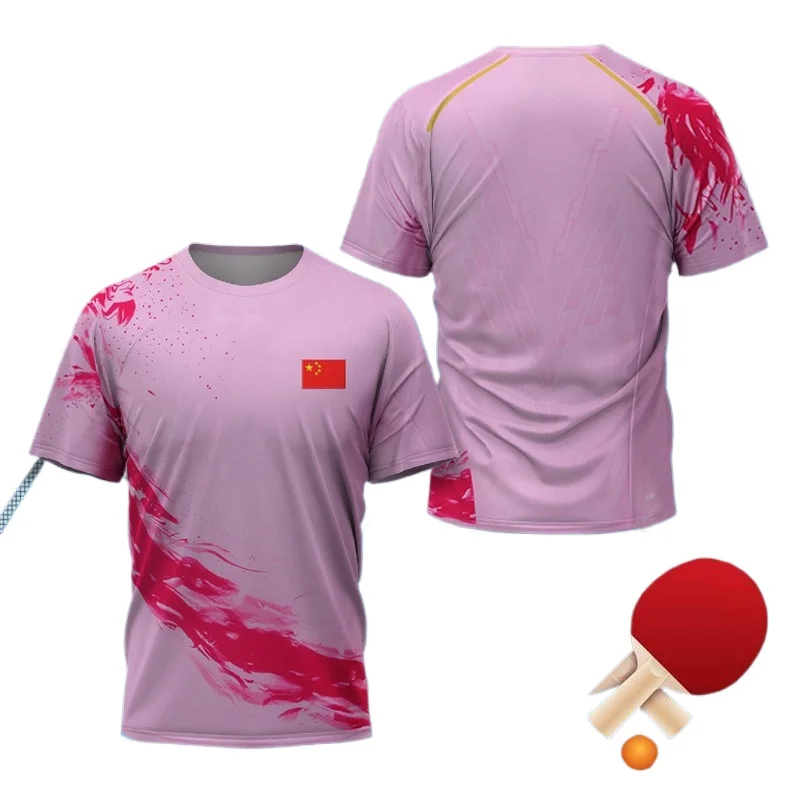 중국 드래곤 탁구 그래픽 T 셔츠 남성 의류 패션 배드 - Table Tennis Match 리뷰 및 가격