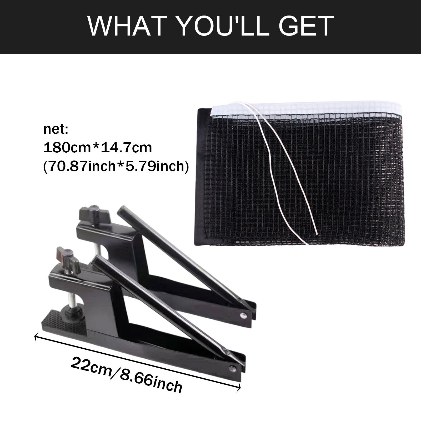 접이식 탁구 네트 및 포스트 세트, 간편 설치 클램프  - Table Tennis Net Set 리뷰 및 가격